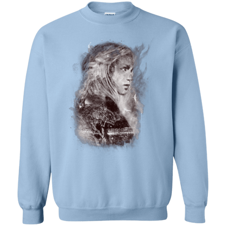 Sweatshirts Light Blue / Small Dracarys Crewneck Sweatshirt