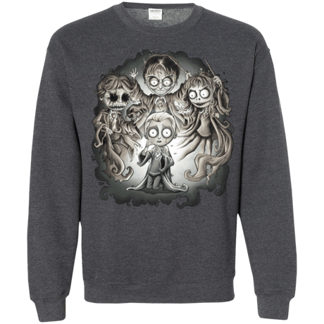 Sweatshirts Dark Heather / Small Dracos Nightmare Crewneck Sweatshirt