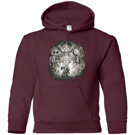 Sweatshirts Maroon / YS Dracos Nightmare Youth Hoodie