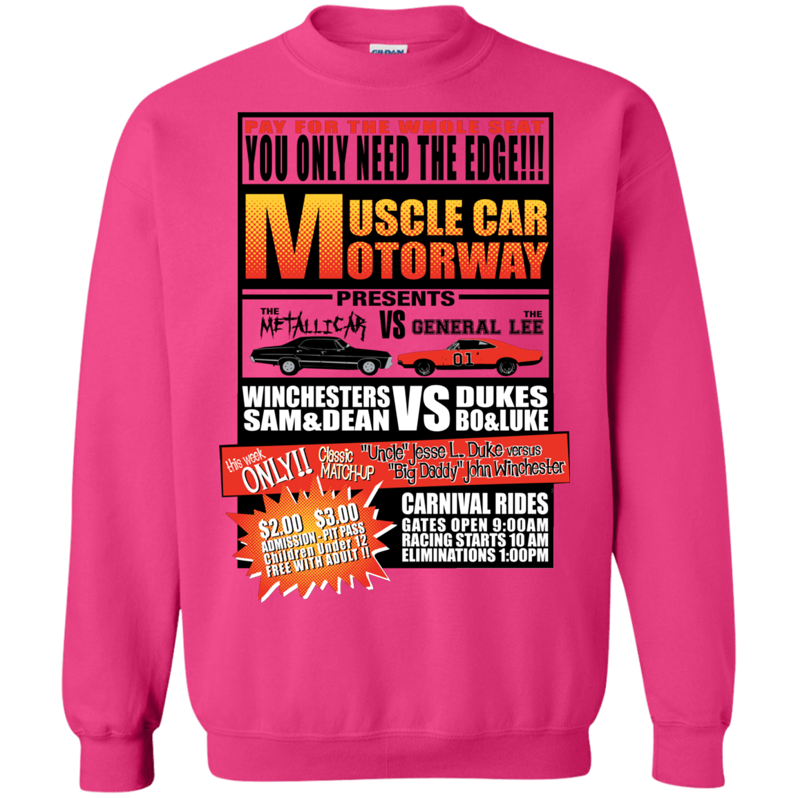 Sweatshirts Heliconia / S Drag Race Crewneck Sweatshirt