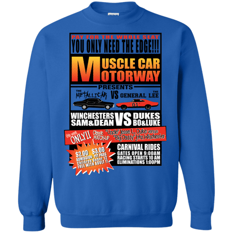 Sweatshirts Royal / S Drag Race Crewneck Sweatshirt