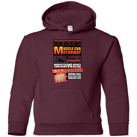 Sweatshirts Maroon / YS Drag Race Youth Hoodie