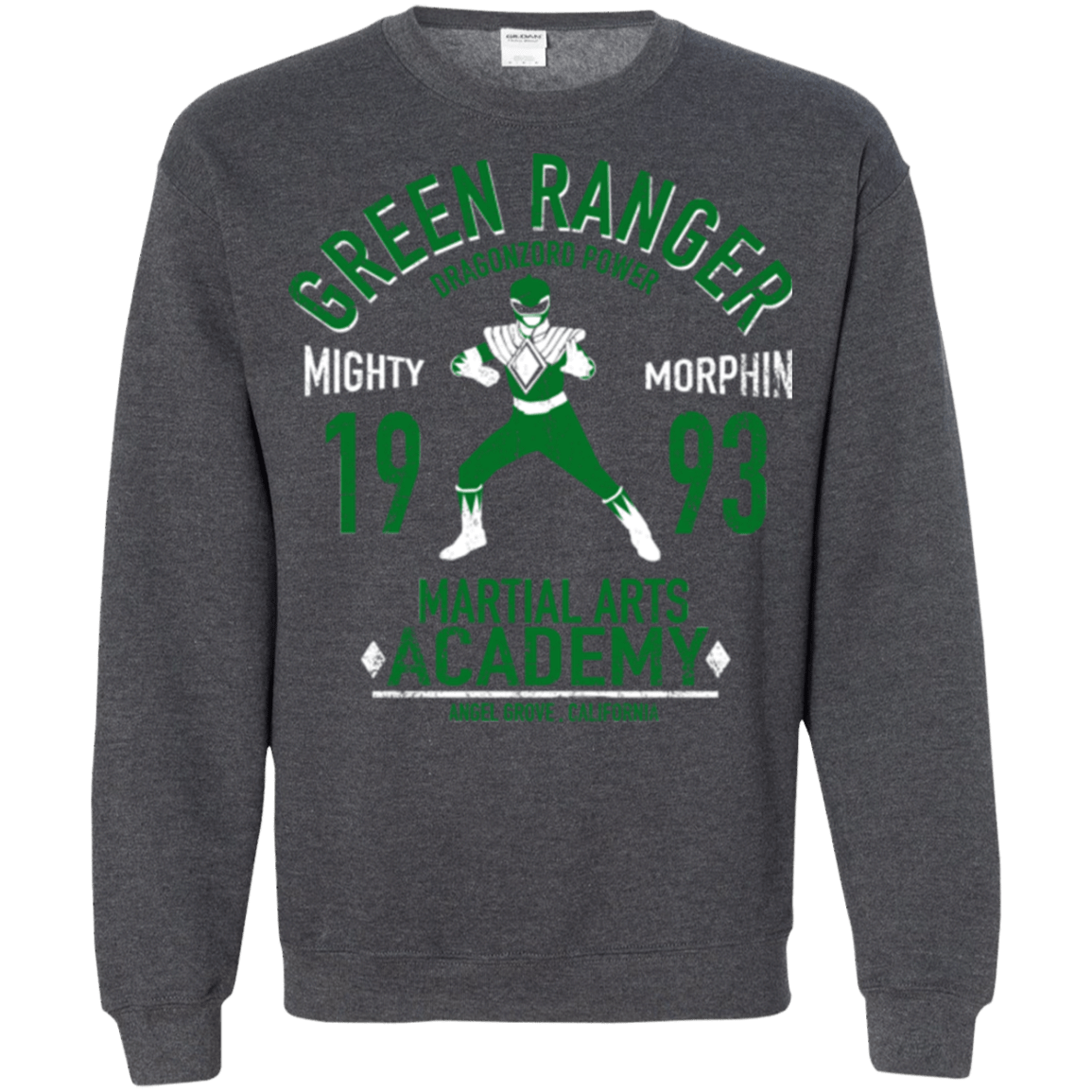 Sweatshirts Dark Heather / Small Dragon Ranger (1) Crewneck Sweatshirt