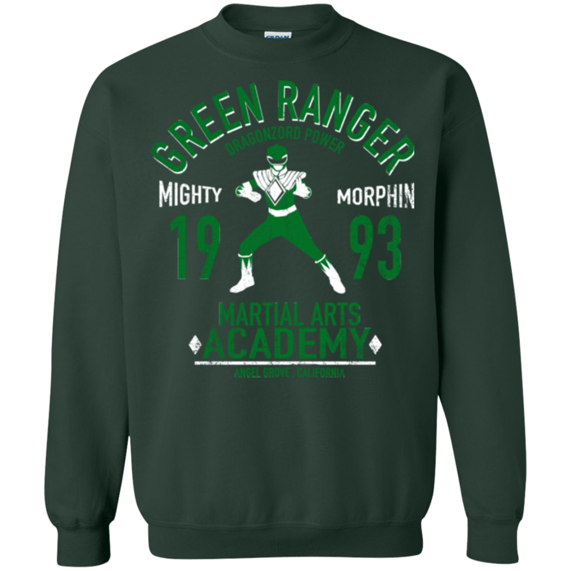 Sweatshirts Forest Green / Small Dragon Ranger (1) Crewneck Sweatshirt