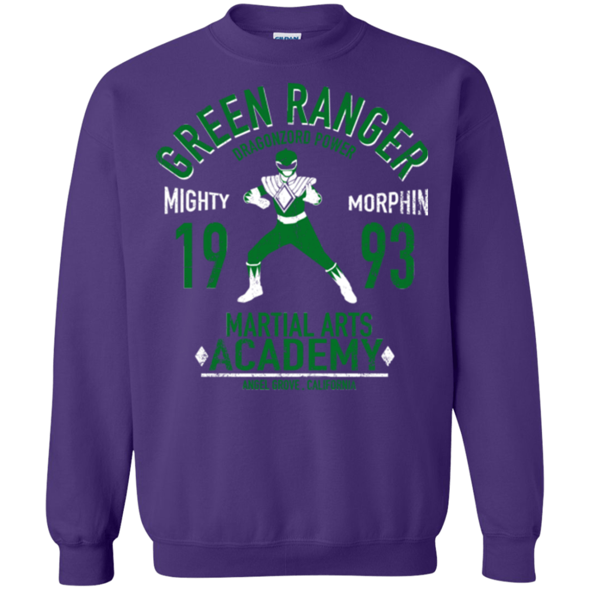 Sweatshirts Purple / Small Dragon Ranger (1) Crewneck Sweatshirt