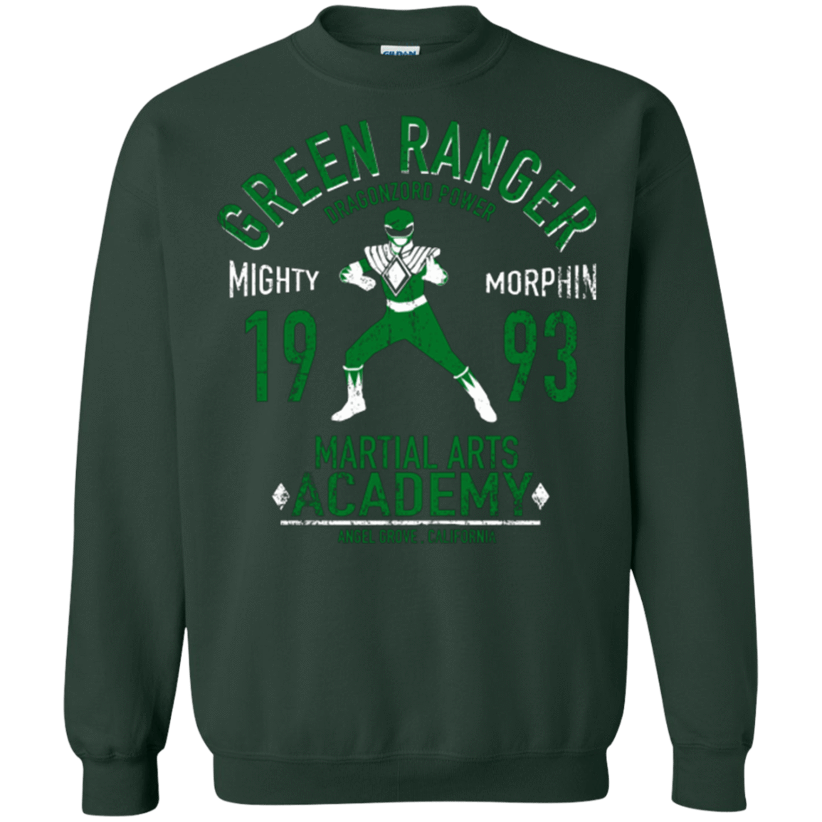 Sweatshirts Forest Green / Small Dragon Ranger Crewneck Sweatshirt