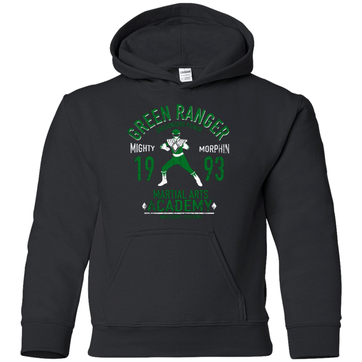 Sweatshirts Black / YS Dragon Ranger Youth Hoodie