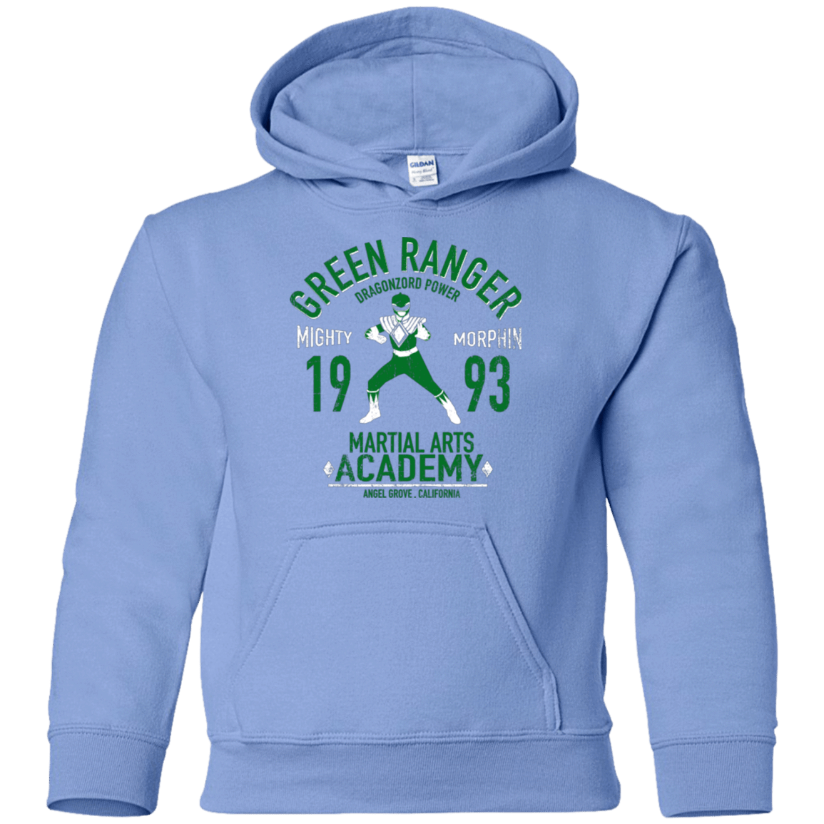 Sweatshirts Carolina Blue / YS Dragon Ranger Youth Hoodie
