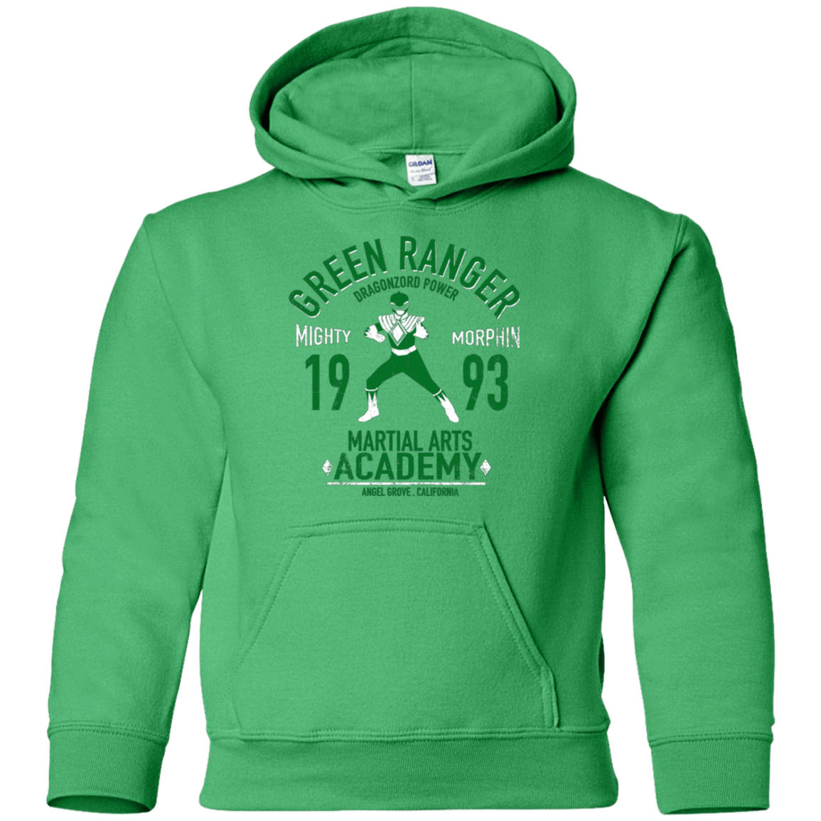 Sweatshirts Irish Green / YS Dragon Ranger Youth Hoodie