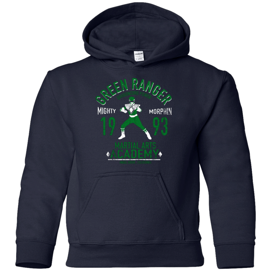 Sweatshirts Navy / YS Dragon Ranger Youth Hoodie