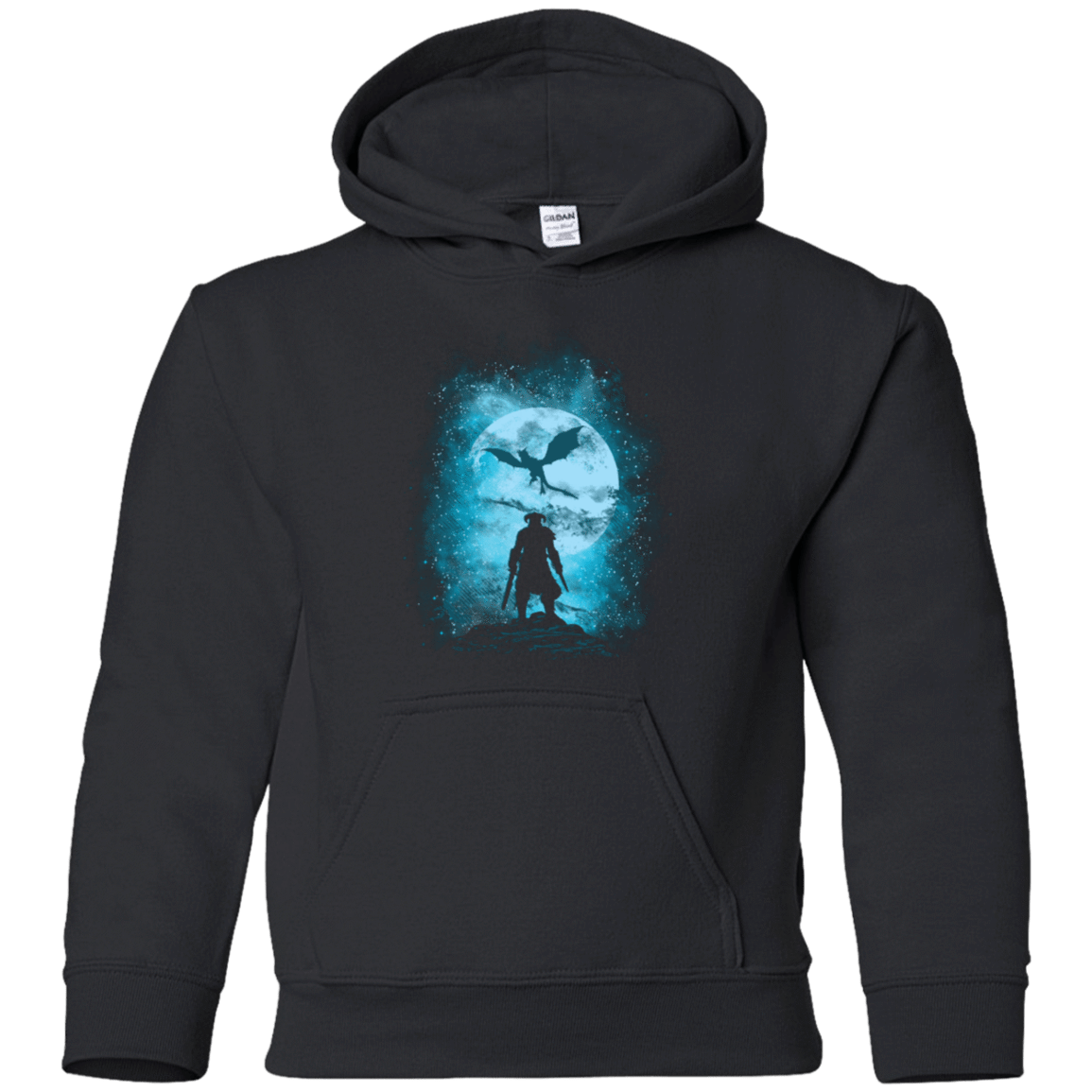 Sweatshirts Black / YS Dragon Slayer Youth Hoodie