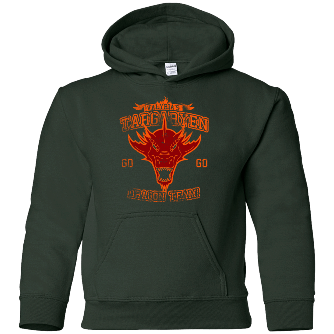 Sweatshirts Forest Green / YS Dragon Team Youth Hoodie