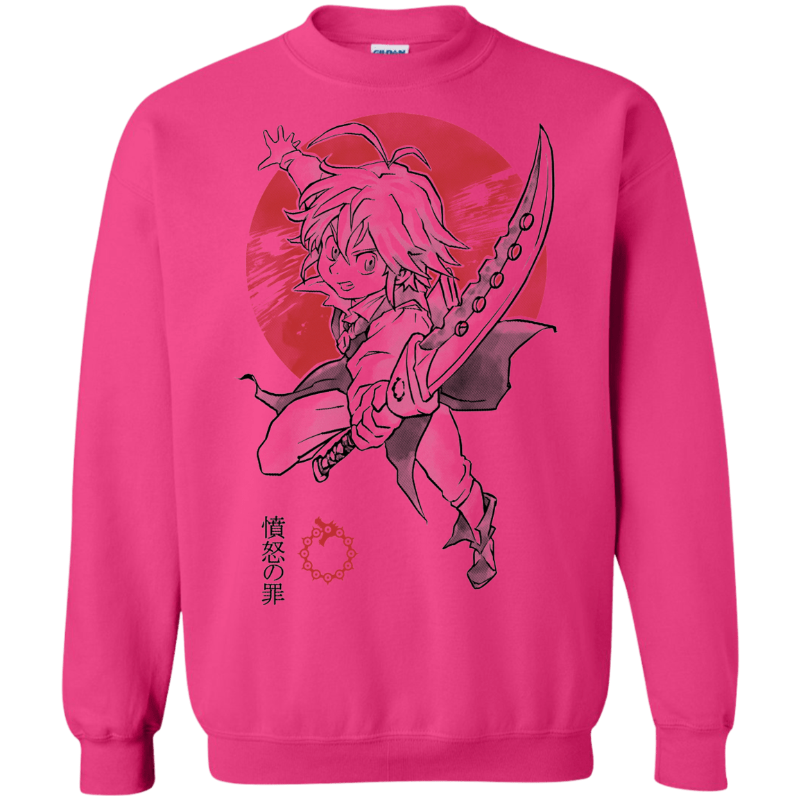 Sweatshirts Heliconia / S Dragon Wrath Crewneck Sweatshirt