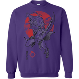 Sweatshirts Purple / S Dragon Wrath Crewneck Sweatshirt