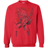 Sweatshirts Red / S Dragon Wrath Crewneck Sweatshirt