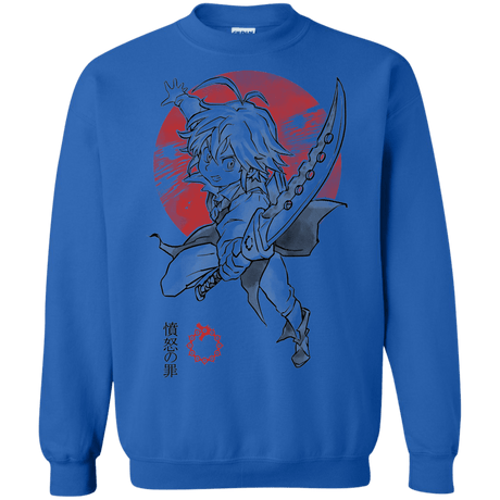 Sweatshirts Royal / S Dragon Wrath Crewneck Sweatshirt