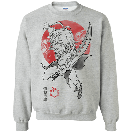 Sweatshirts Sport Grey / S Dragon Wrath Crewneck Sweatshirt