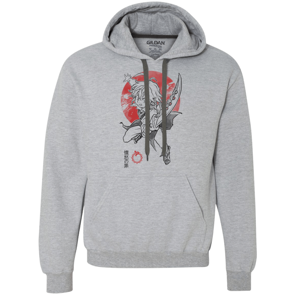 Sweatshirts Sport Grey / S Dragon Wrath Premium Fleece Hoodie