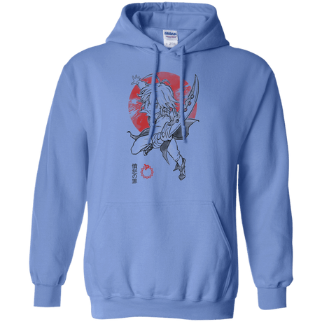 Sweatshirts Carolina Blue / S Dragon Wrath Pullover Hoodie