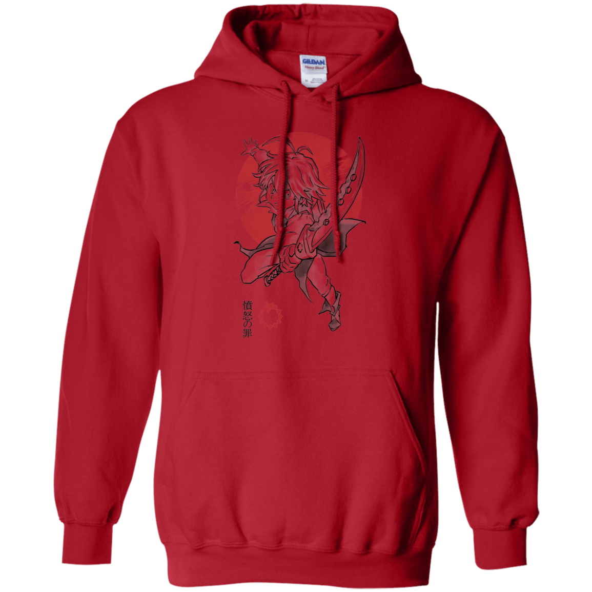 Sweatshirts Red / S Dragon Wrath Pullover Hoodie