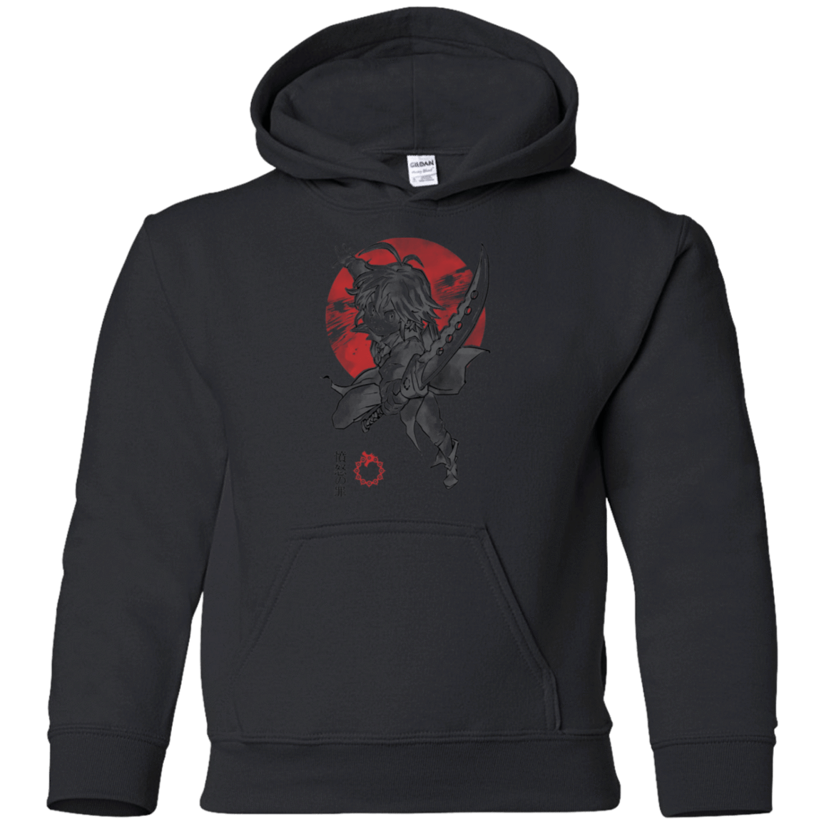 Sweatshirts Black / YS Dragon Wrath Youth Hoodie