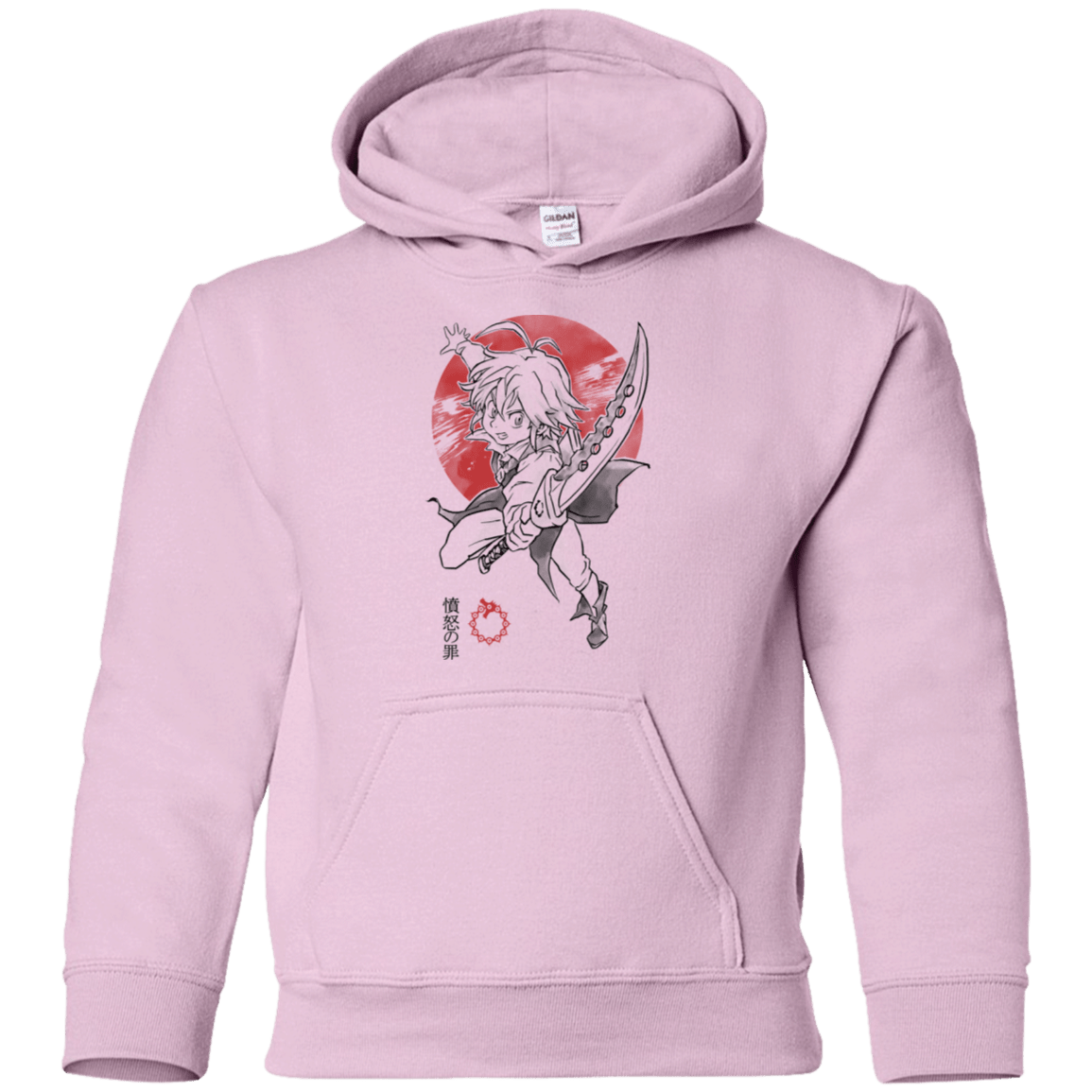 Sweatshirts Light Pink / YS Dragon Wrath Youth Hoodie