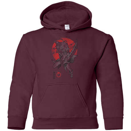 Sweatshirts Maroon / YS Dragon Wrath Youth Hoodie