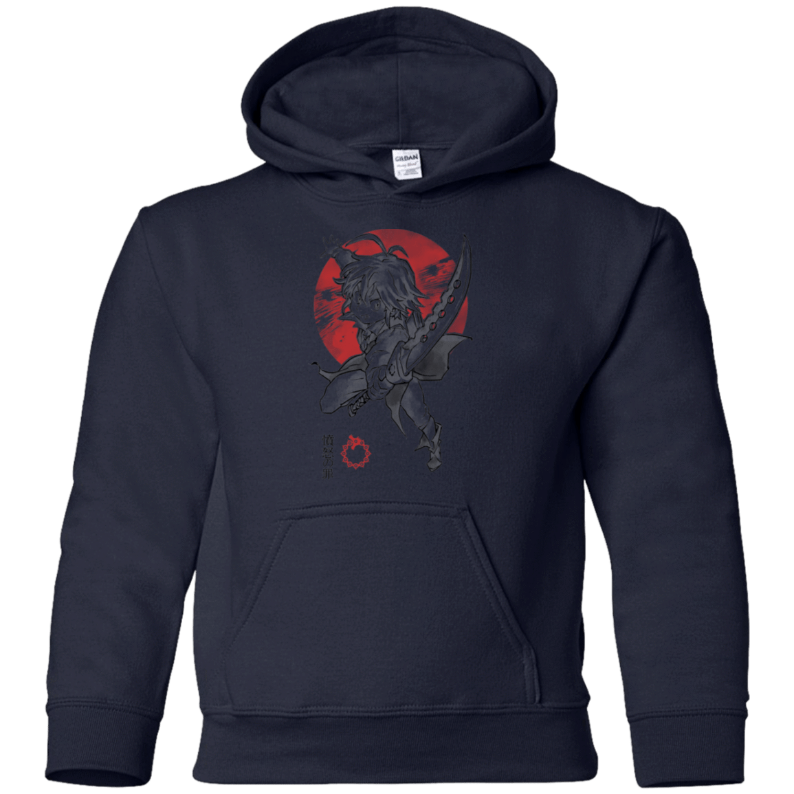 Sweatshirts Navy / YS Dragon Wrath Youth Hoodie