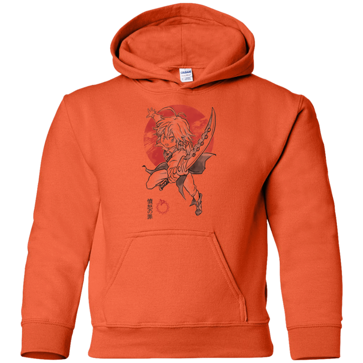 Sweatshirts Orange / YS Dragon Wrath Youth Hoodie