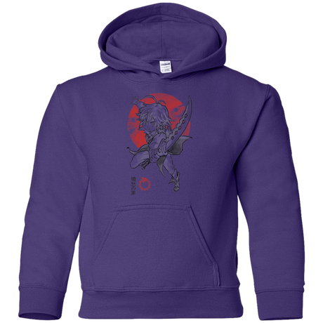 Sweatshirts Purple / YS Dragon Wrath Youth Hoodie