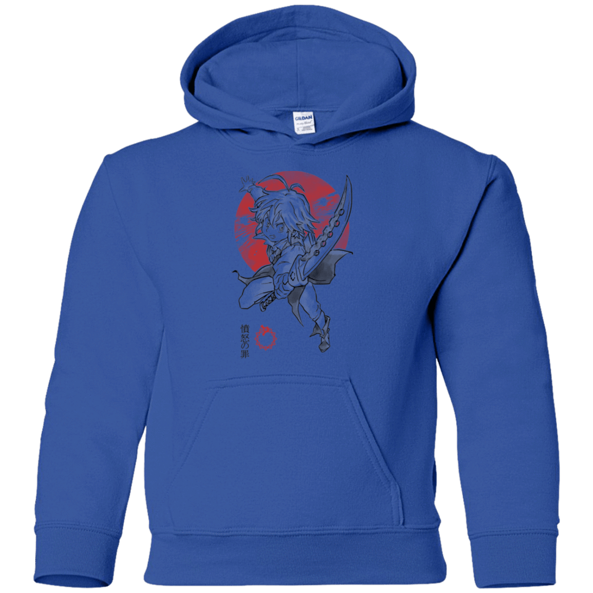 Sweatshirts Royal / YS Dragon Wrath Youth Hoodie