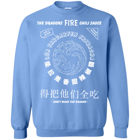 Sweatshirts Carolina Blue / Small Dragons Fire Chili Sauce Crewneck Sweatshirt
