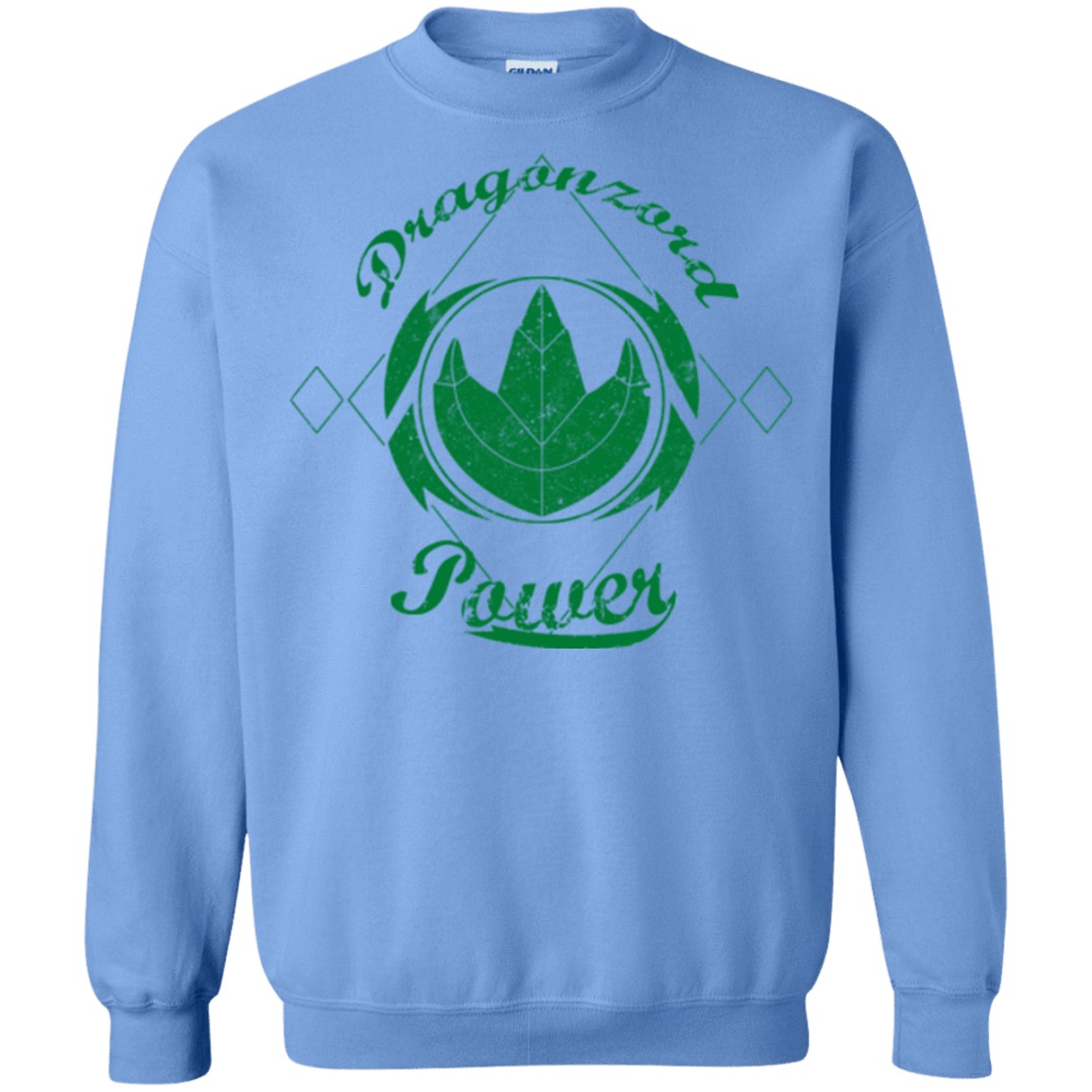 Sweatshirts Carolina Blue / Small Dragonzord Power Crewneck Sweatshirt