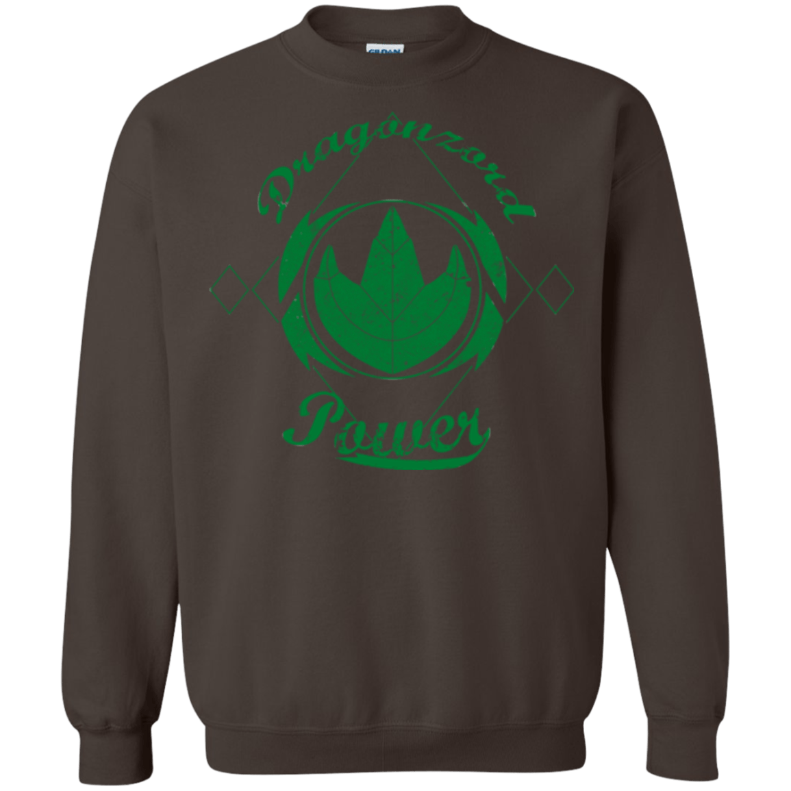 Sweatshirts Dark Chocolate / Small Dragonzord Power Crewneck Sweatshirt