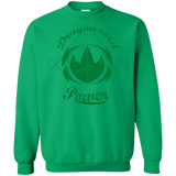 Sweatshirts Irish Green / Small Dragonzord Power Crewneck Sweatshirt