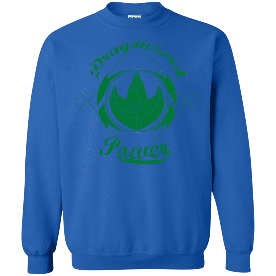 Sweatshirts Royal / Small Dragonzord Power Crewneck Sweatshirt