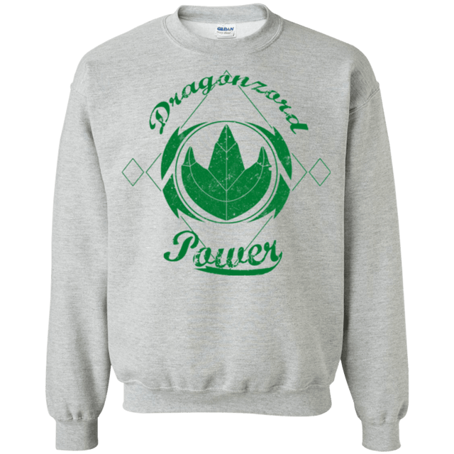 Sweatshirts Sport Grey / Small Dragonzord Power Crewneck Sweatshirt