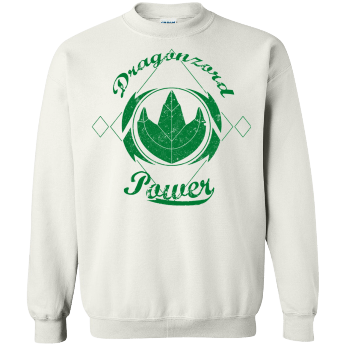 Sweatshirts White / Small Dragonzord Power Crewneck Sweatshirt