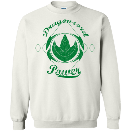 Sweatshirts White / Small Dragonzord Power Crewneck Sweatshirt