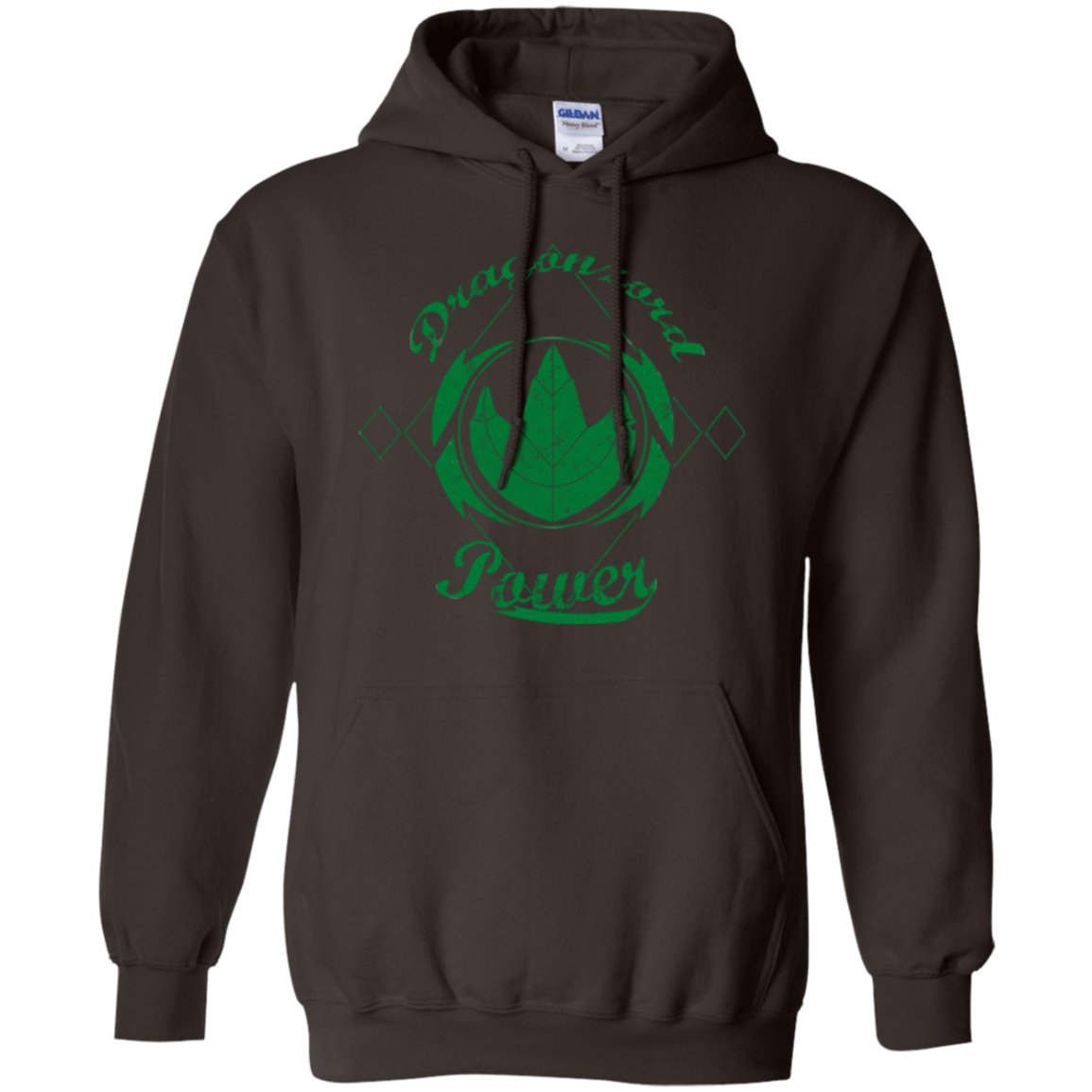 Sweatshirts Dark Chocolate / Small Dragonzord Power Pullover Hoodie