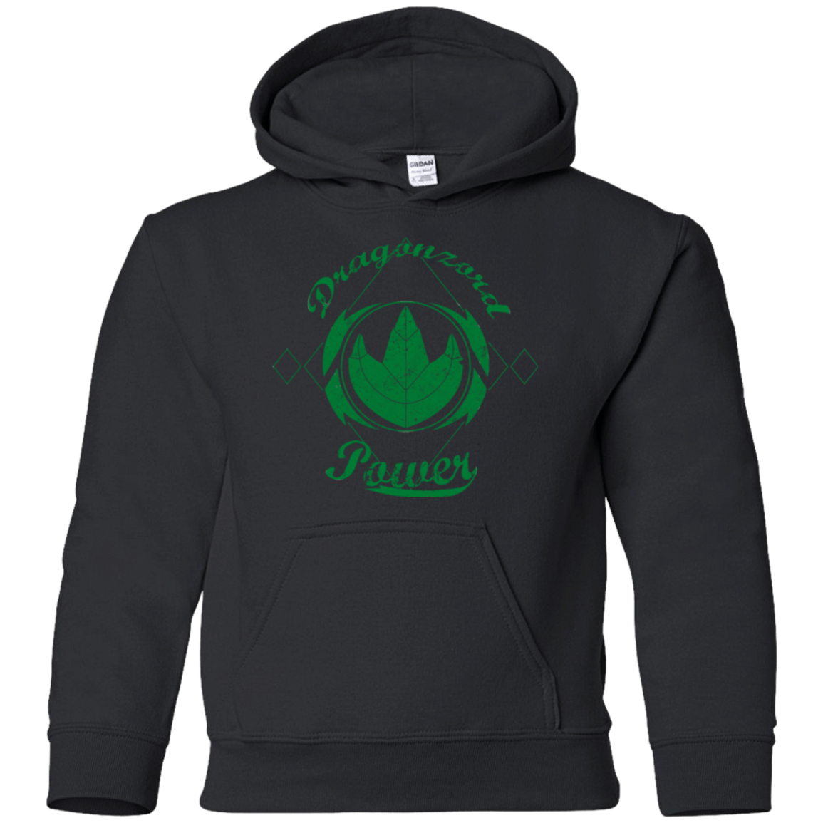 Sweatshirts Black / YS Dragonzord Power Youth Hoodie