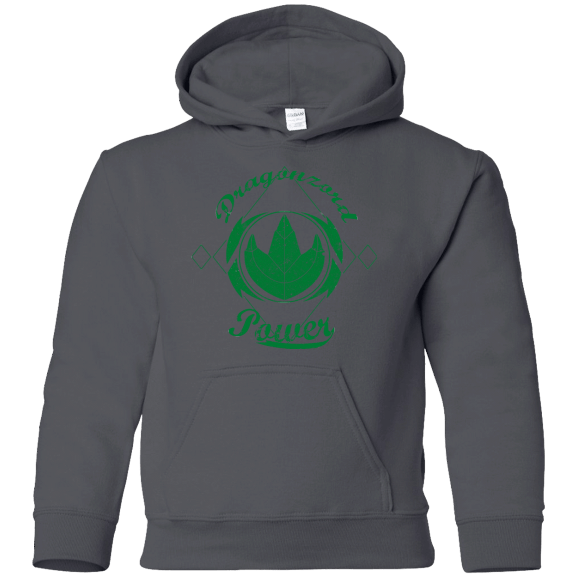 Sweatshirts Charcoal / YS Dragonzord Power Youth Hoodie