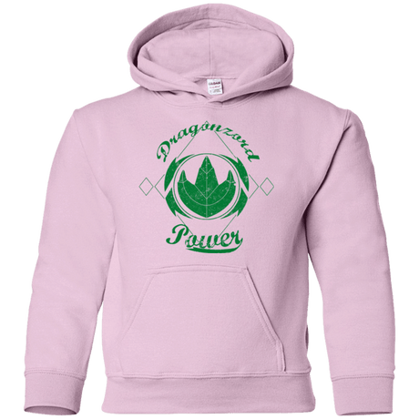 Sweatshirts Light Pink / YS Dragonzord Power Youth Hoodie