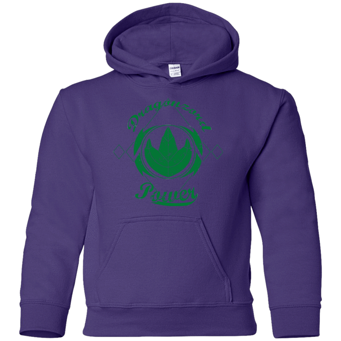 Sweatshirts Purple / YS Dragonzord Power Youth Hoodie