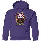 Sweatshirts Purple / YS Drift Chibi Youth Pullover Hoodie