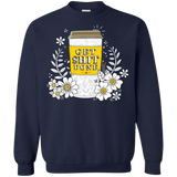 Sweatshirts Navy / S Drink Coffee, Get Shit Done Crewneck Sweatshirt