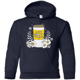 Sweatshirts Navy / YS Drink Coffee, Get Shit Done Youth Hoodie