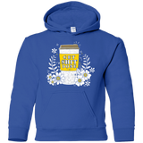 Sweatshirts Royal / YS Drink Coffee, Get Shit Done Youth Hoodie