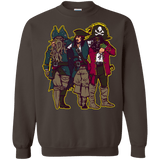Sweatshirts Dark Chocolate / Small Drink Up Me Hearties Crewneck Sweatshirt
