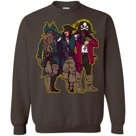 Sweatshirts Dark Chocolate / Small Drink Up Me Hearties Crewneck Sweatshirt